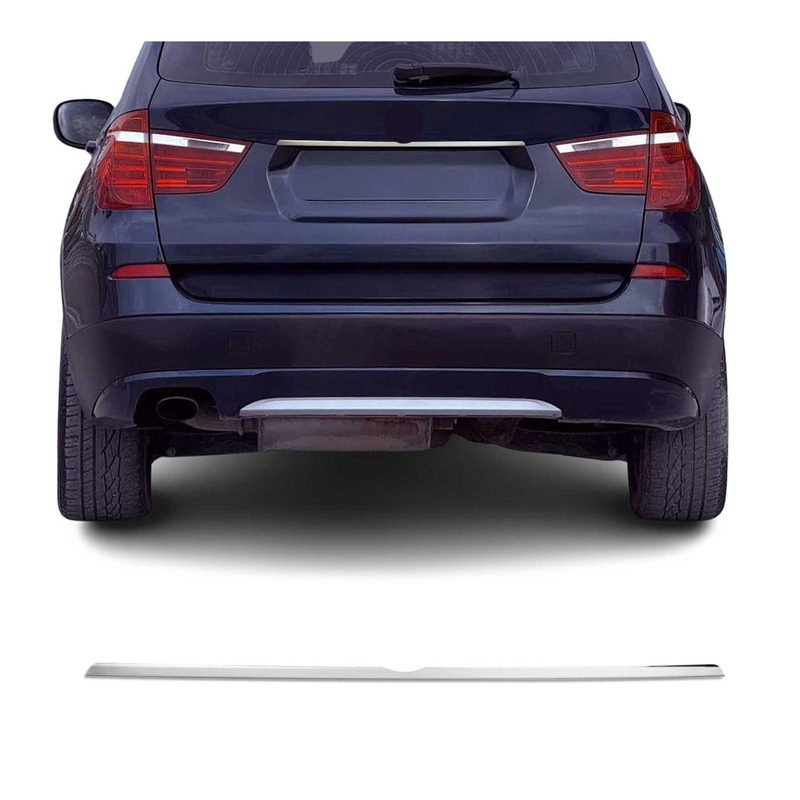 2011-2017 BMW X3 F25 Rear Trunk Tailgate Door Handle Cover Stainless Steel