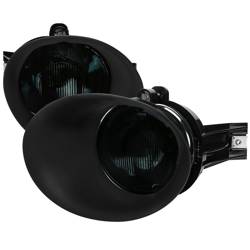 2002-2009 Dodge RAM 1500/2500/3500 9006 Fog Lights Chrome Housing/Smoke Lens