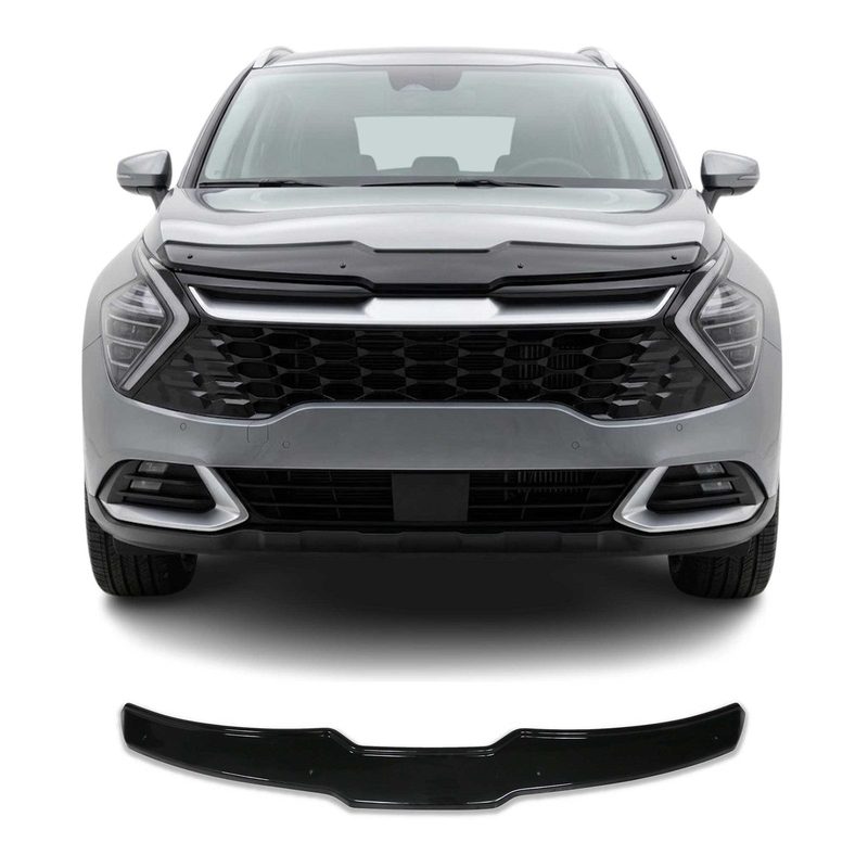 2023-2026 Kia Sportage Front Bug Shield Hood Deflector 1 Pc Smoke