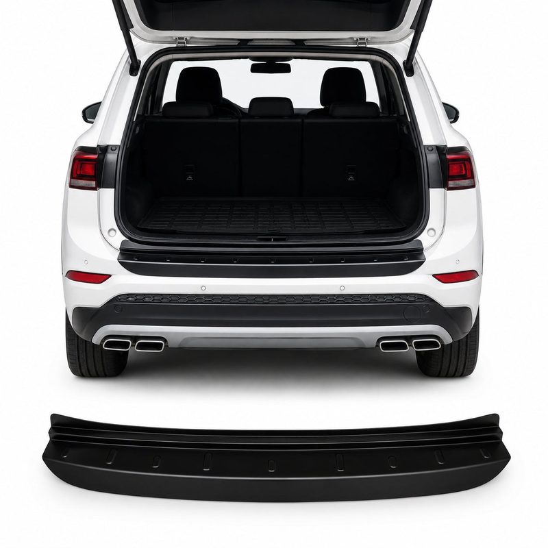 2016-2018 Hyundai Tucson Rear Bumper Guard Acrylic Black