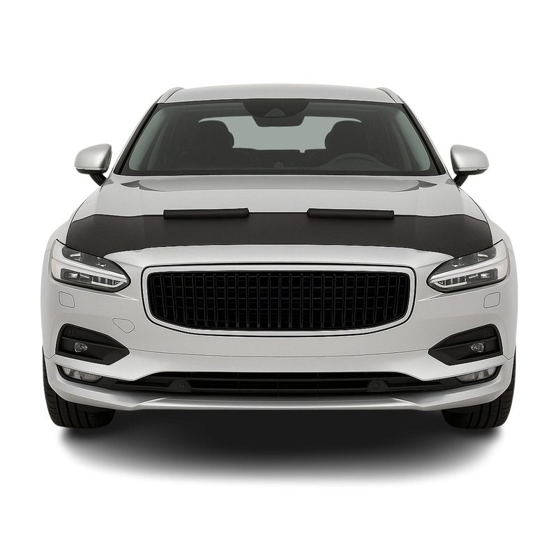 2017-2024 Volvo S90 Car Bonnet Mask Hood Bra Black 1 Pc
