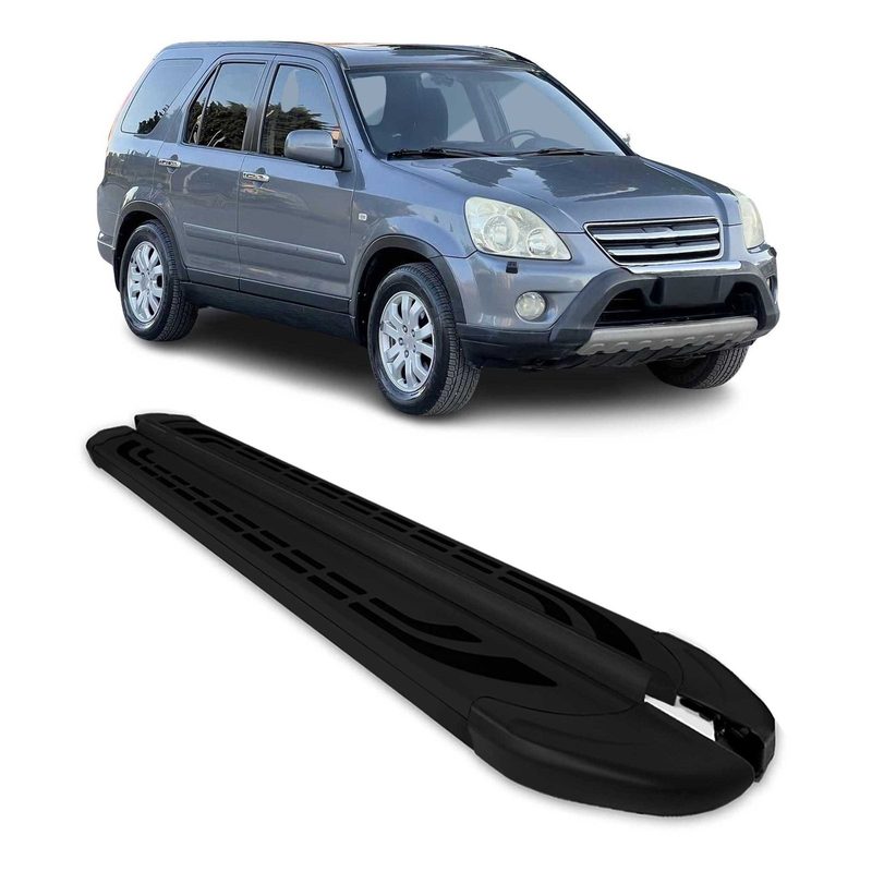 2002-2006 Honda CR-V Running Boards Side Steps Black