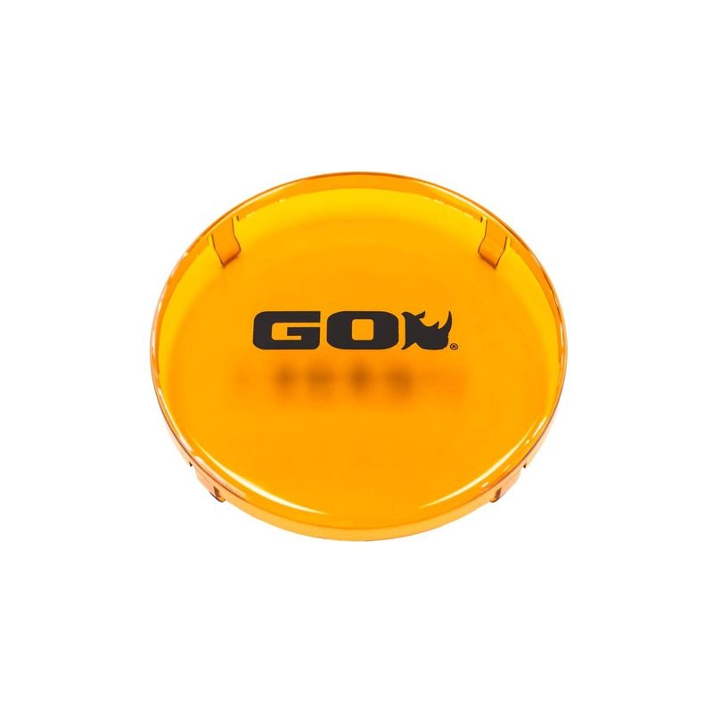 Cubierta para faros MAXROUND Go Rhino de 7" Ambar