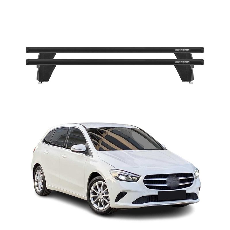 2019-2024 Mercedes B Class W247 Roof Rack Cross Bars Black