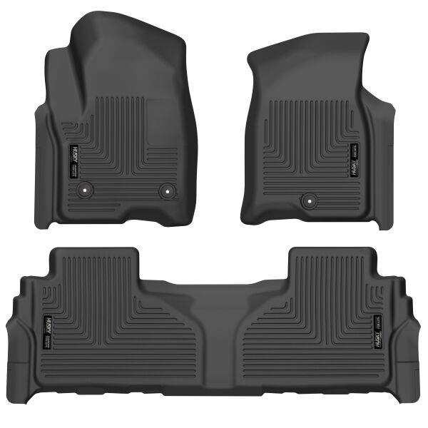 Tapetes Husky Weatherbeater 1ra y 2da Fila para Suburban / Tahoe / Yukon 21 - 25