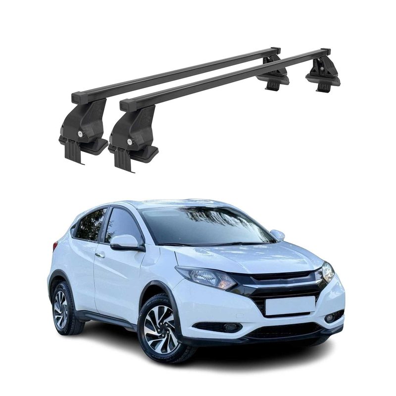 2016-2022 Honda HR-V Roof Rack Cross Bars Black