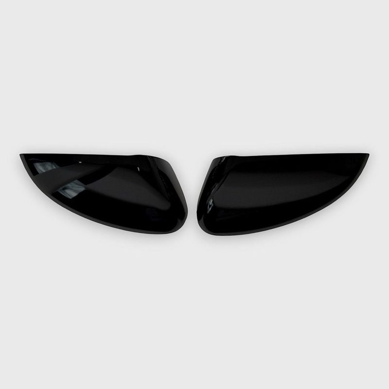 2018-2025 Honda Accord Mirror Cover Caps Gloss Black 2Pcs ABS Plastic