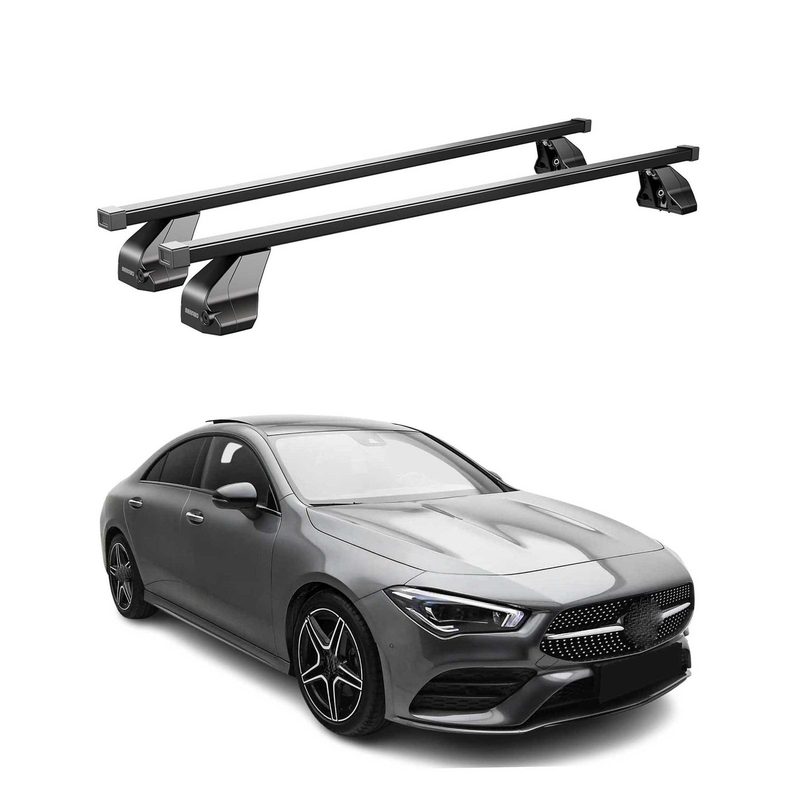 2020-2026 Mercedes CLA C118 Roof Rack Cross Bars Black