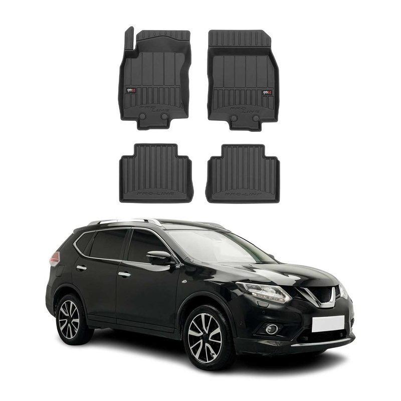 2014-2020 Nissan Rogue Premium Floor Mats Liners Full Set All Weather Heavy Duty