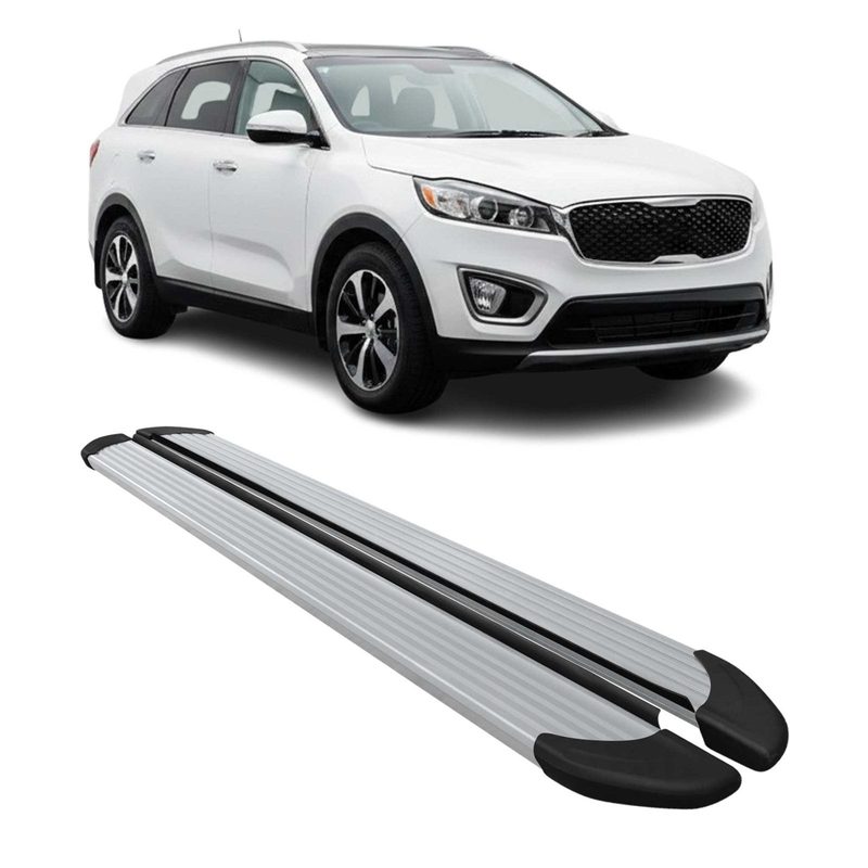 2014-2015 Kia Sorento FL Nerf Bar Side Step Running Boards Alu 2x