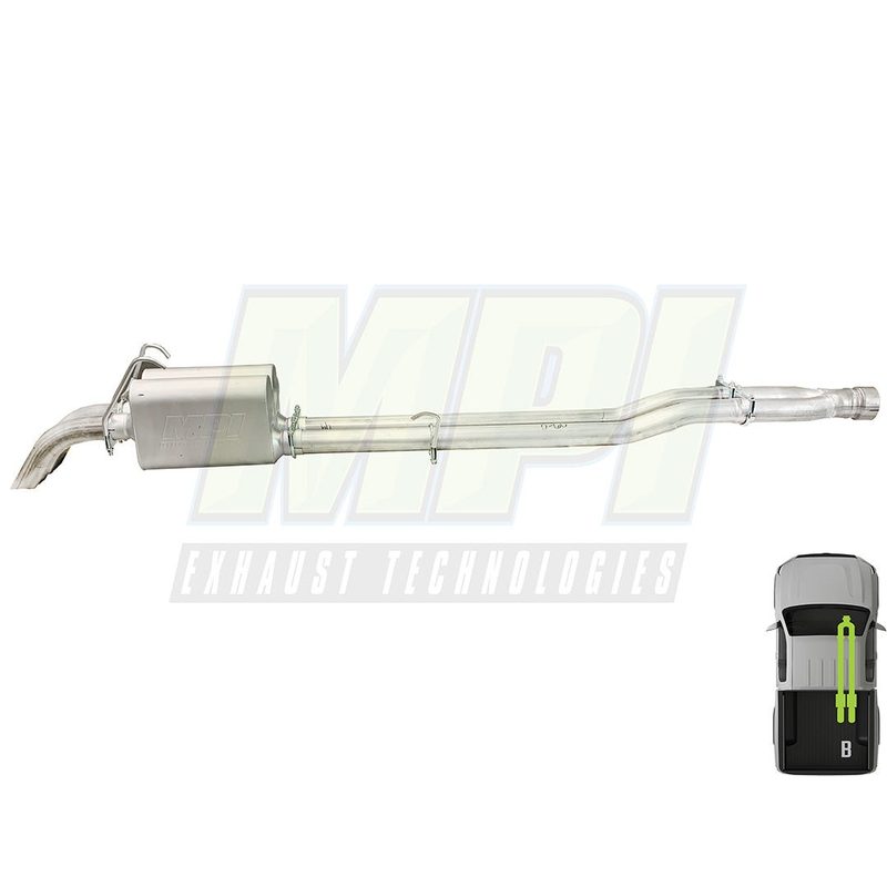 RAM, 2009-2018, 5.7L 2500&3500 - MPI Bullnoze Exhasut Series