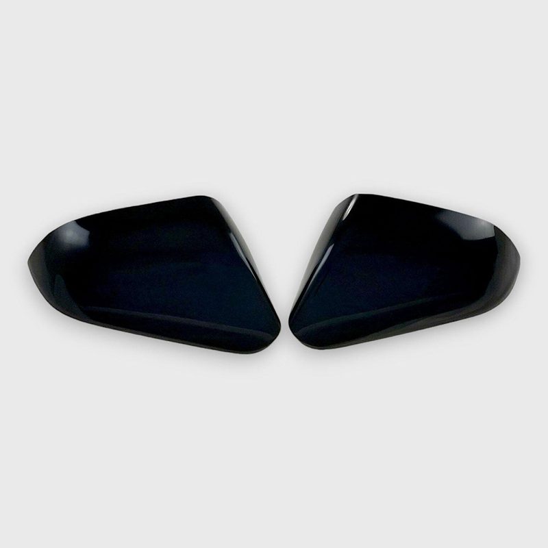 2015-2019 Hyundai Sonata Mirror Cover Caps Gloss Black 2Pcs ABS Plastic