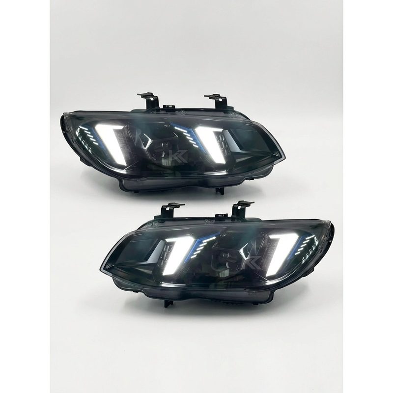 BMW 3 Series M3 E92 / E93 Snake Eye LCI LED Headlight Assembly with Dual-Color DRL 2010 - 2013 (335i / 328i)