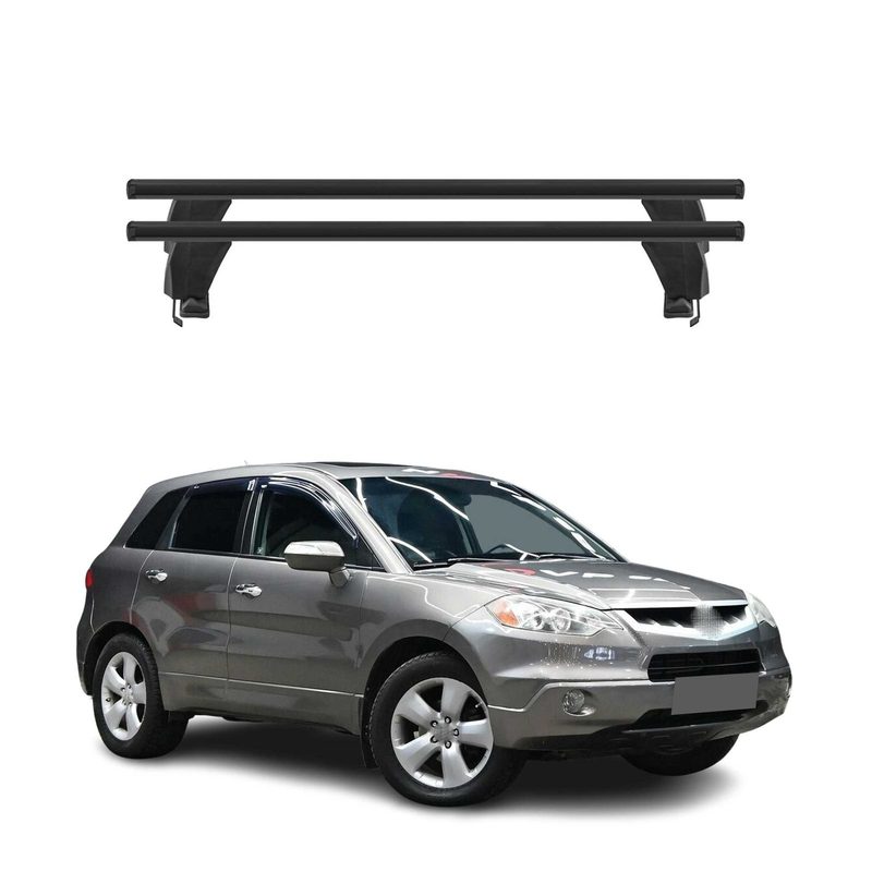 2007-2012 Acura RDX Roof Rack Cross Bars Black