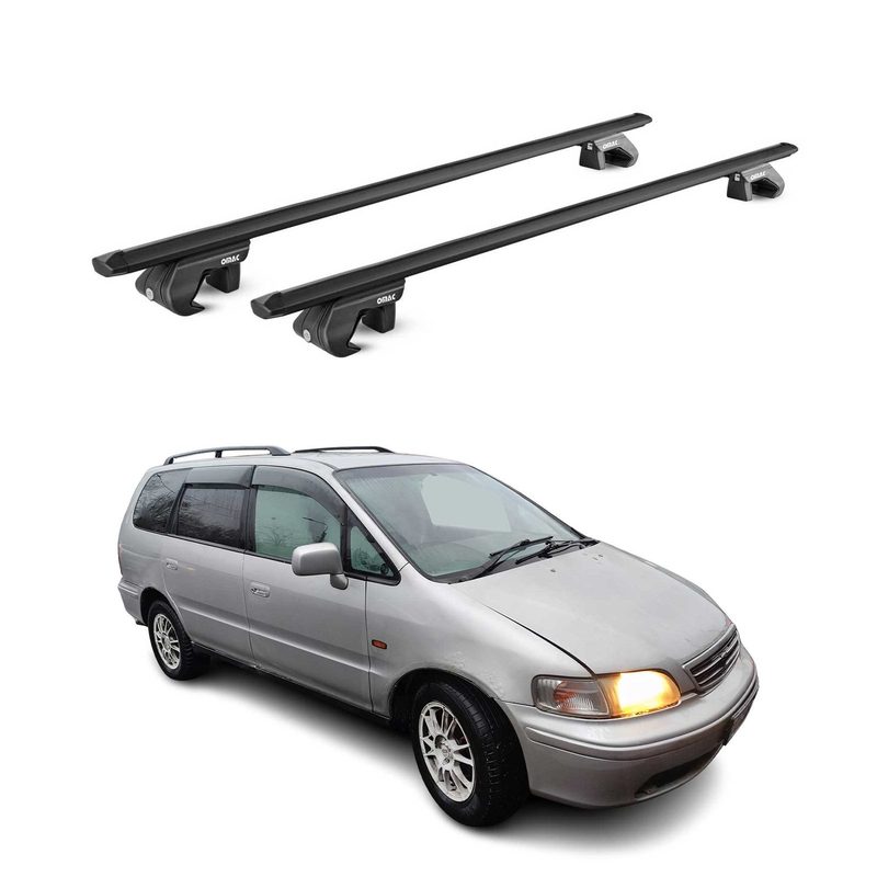 1995-1998 Honda Odyssey Roof Rack Cross Bars Black