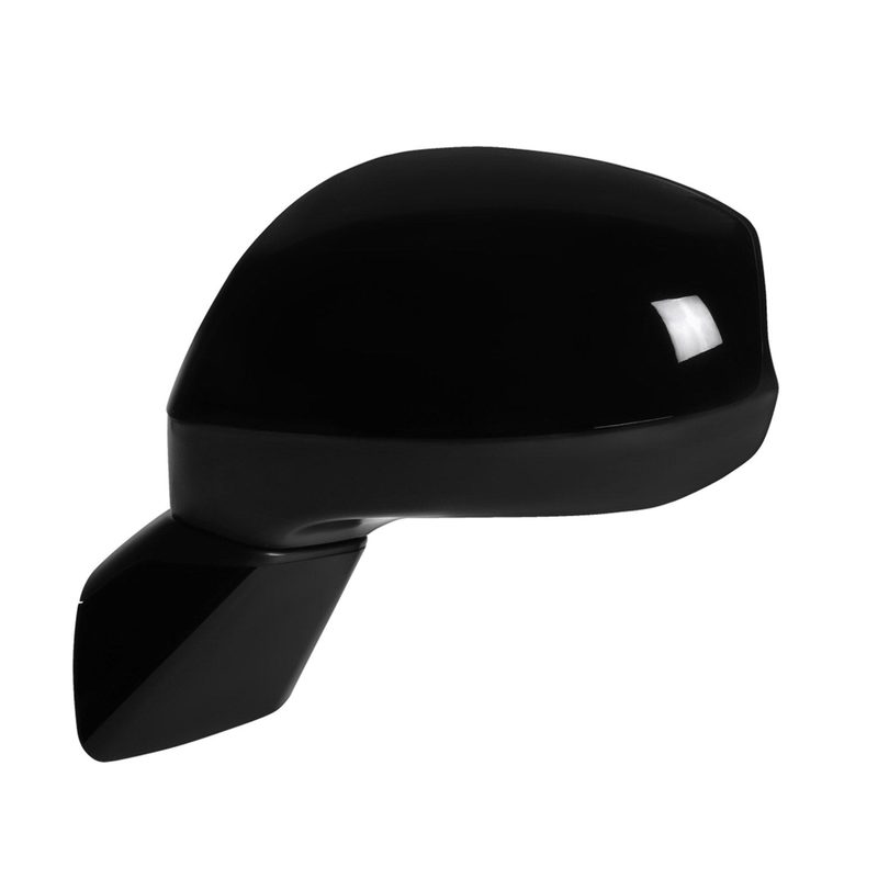 2012-2015 Honda Civic Glossy Black 3-Pin Adjustable Side Mirror - Driver Side