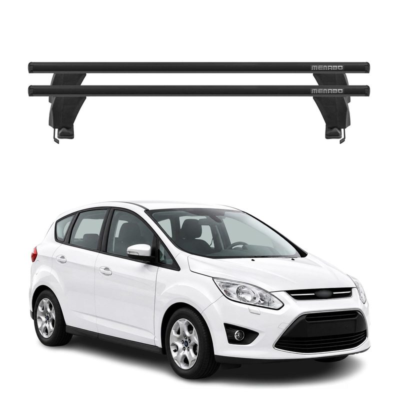 2013-2017 Ford C-Max Roof Rack Cross Bars Black