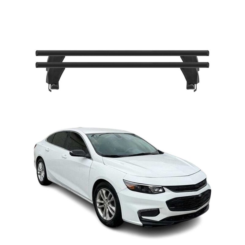 2016-2025 Chevrolet Malibu Roof Rack Cross Bars Black