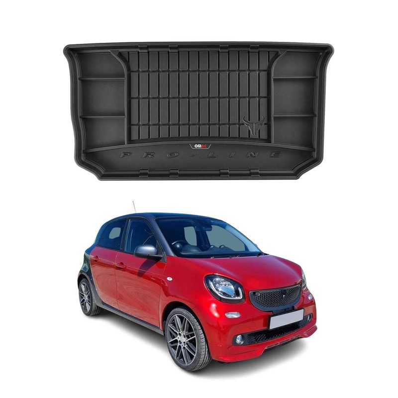2014-2019 Smart Forfour Premium Cargo Liner Trunk Mat All Weather Heavy Duty