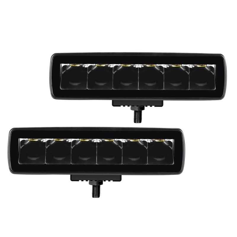 Barra SIXLINE 6" GR Blackout Series 1 Par Spot