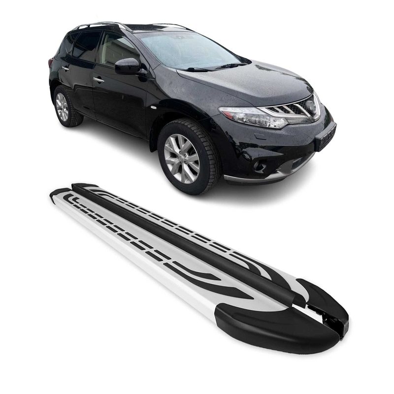 2009-2014 Nissan Murano Nerf Bar Side Step Running Boards Alu 2x