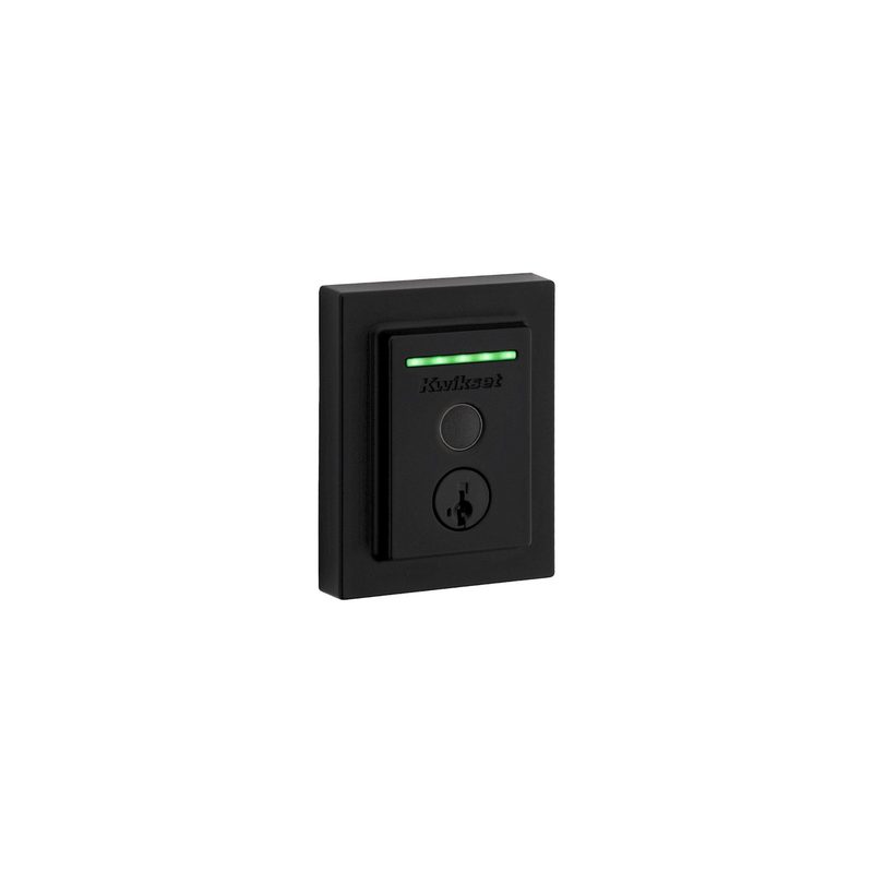 Cerradura Electrónica Halo Entrada Hierro Negro