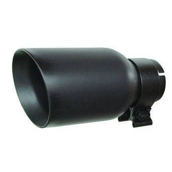 Colilla de escape para tubos de 2 1/2" Negro texturizado