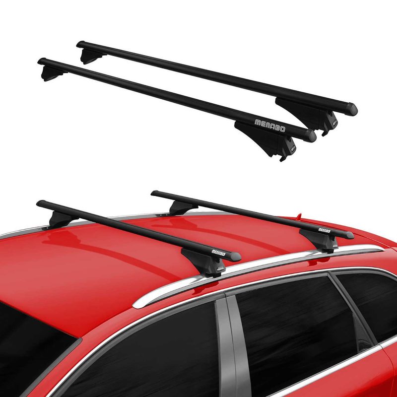 2009-2015 Honda Pilot Roof Rack Cross Bars Black