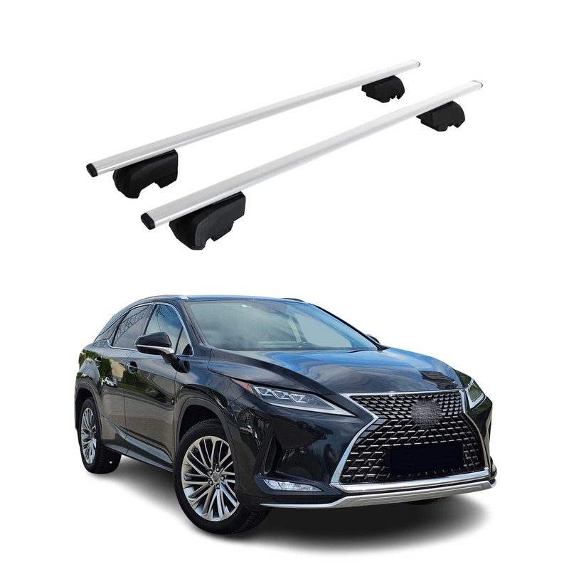 2016-2022 Lexus RX Roof Rack Cross Bars Silver