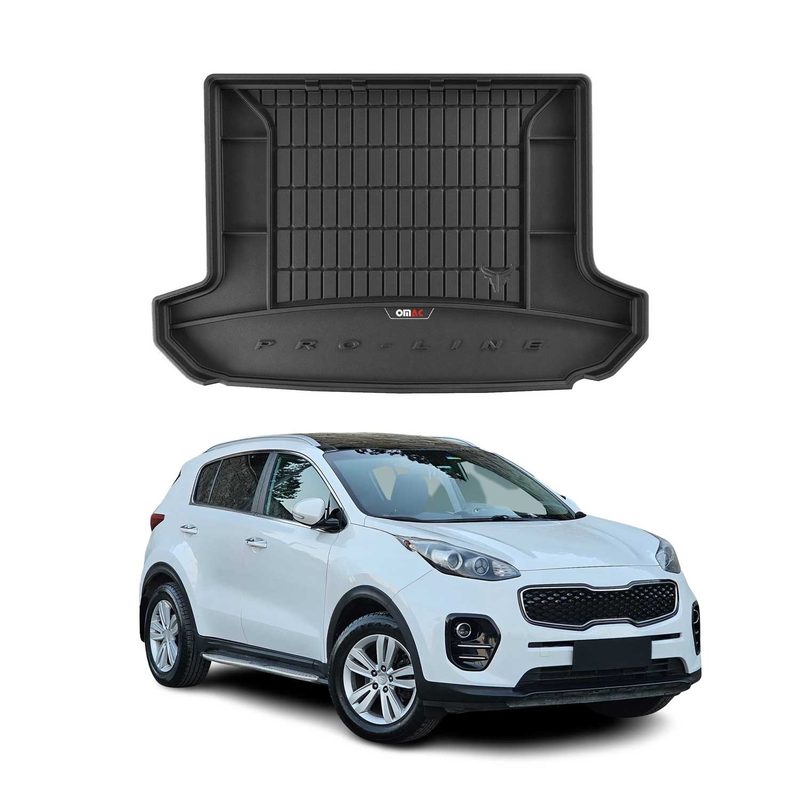 2017-2022 Kia Sportage Premium Cargo Liner Trunk Mat All Weather Heavy Duty Upper Trunk