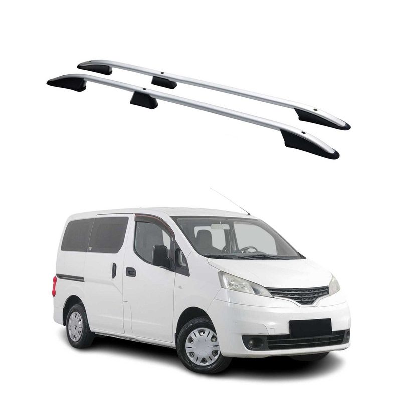 2013-2021 Nissan NV200 Roof Rack Rails Side Rails Silver