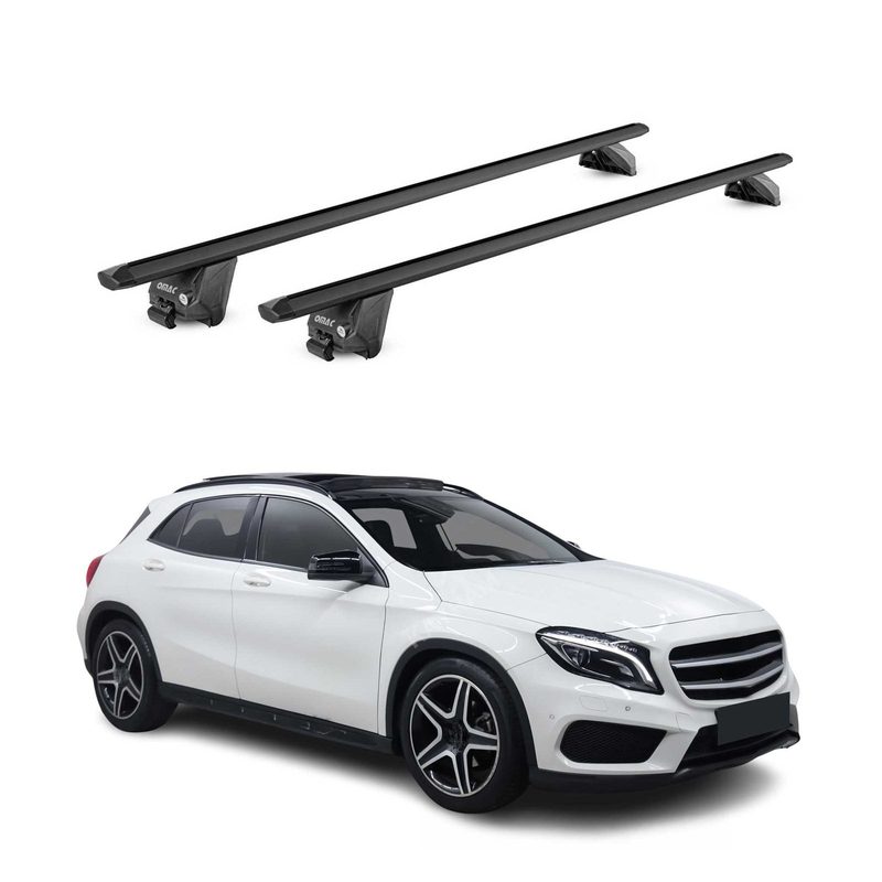2015-2026 Mercedes GLA Class X156 H257 Roof Rack Cross Bars Black