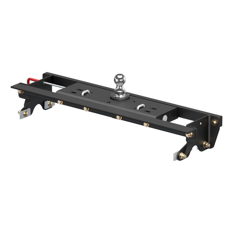 Double Lock Gooseneck Hitch Kit with Installation Brackets