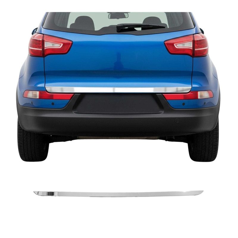 2011-2016 Kia Sportage Rear Trunk Tailgate Door Handle Cover Stainless Steel Silver