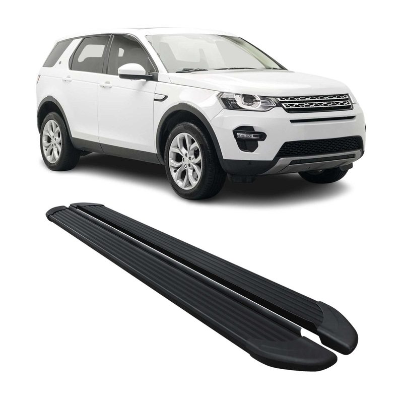 2015-2019 Land Rover Discovery Sport Running Boards Side Steps Black
