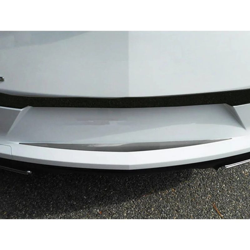 2020-2025 Cadillac CT4 Rear Bumper Accent 1Pc Stainless Steel Silver