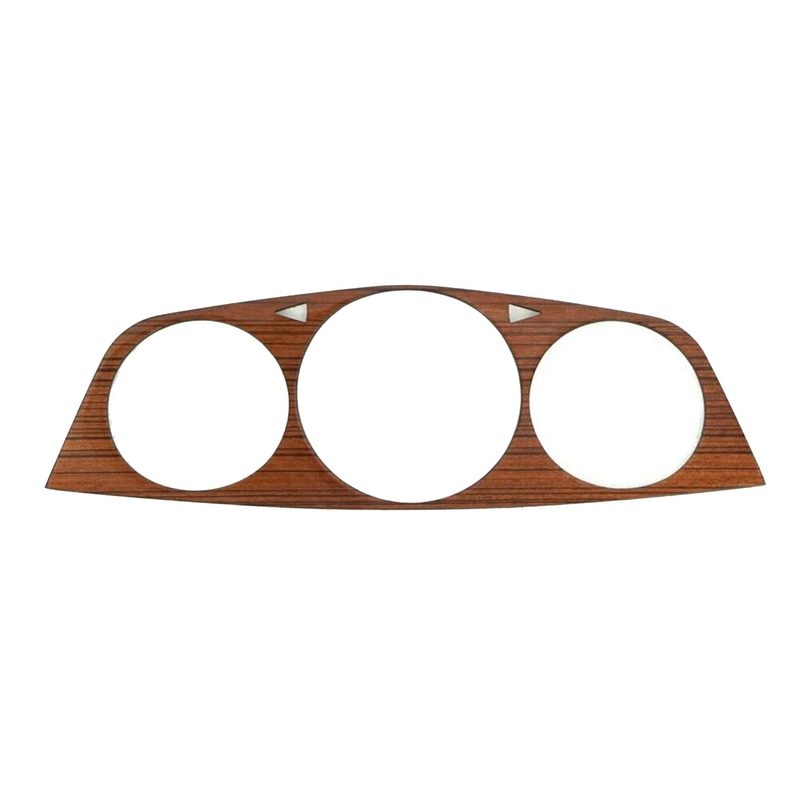 Dash Speedometer Frame for Mercedes S Class W126 1979-1991 Wood Walnut 1Pc