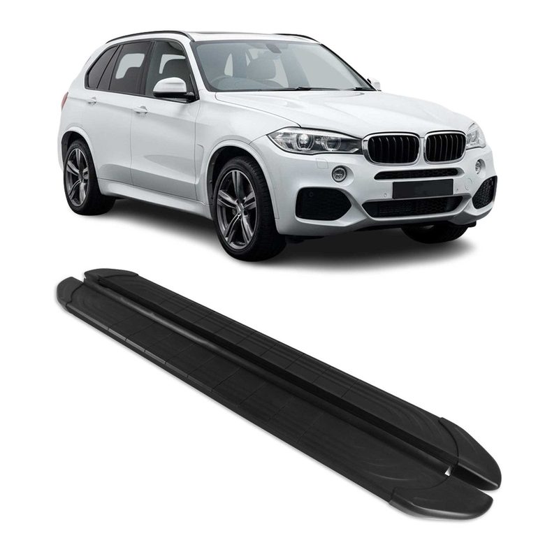 2014-2018 BMW X5 F15-F85 Running Boards Side Steps Black
