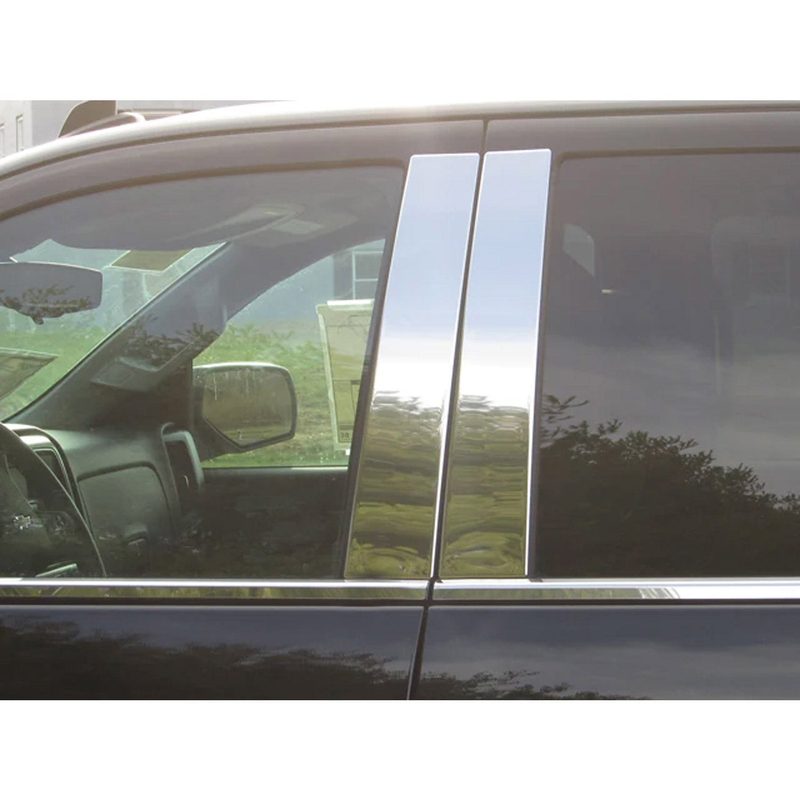 2014-2018 GMC Sierra Stainless Steel Pillar Trim 4Pcs