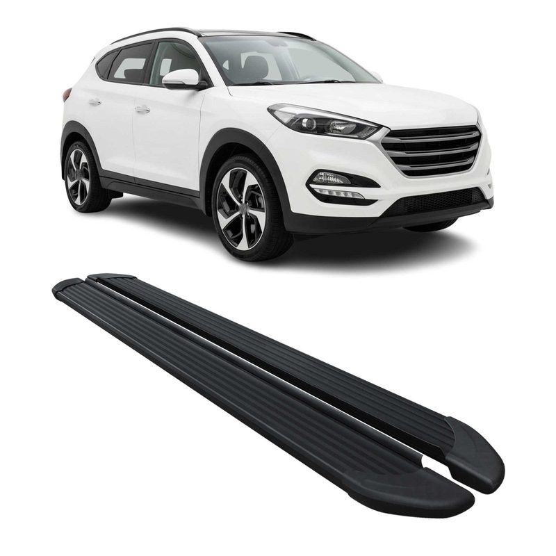 2015-2020 Hyundai Tucson Nerf Bar Side Step Running Boards Alu 2x