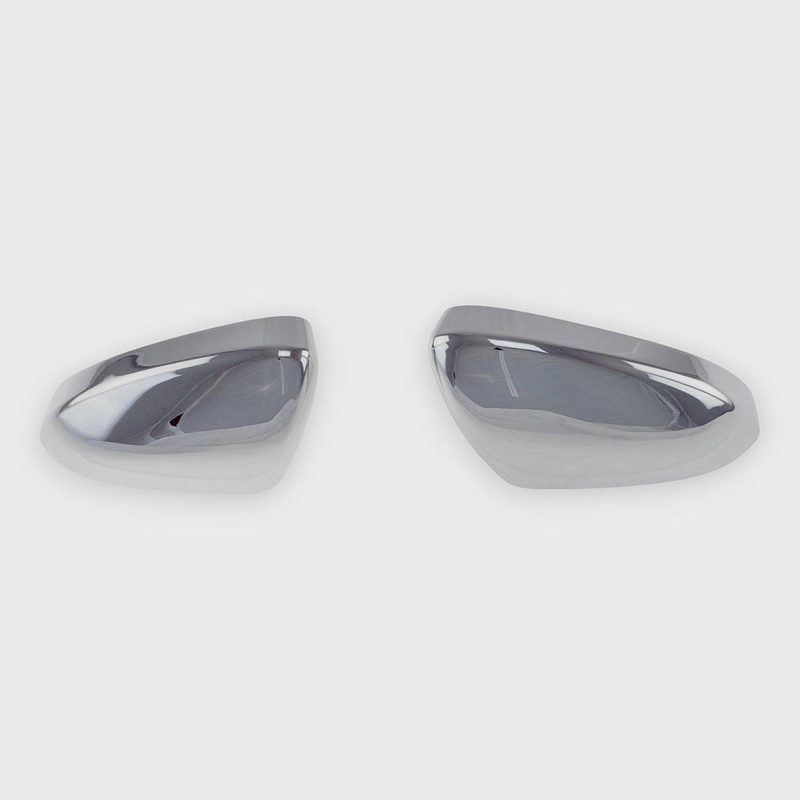 2013-2020 Ford Fusion Mirror Cover Caps Chrome 2Pcs ABS Plastic