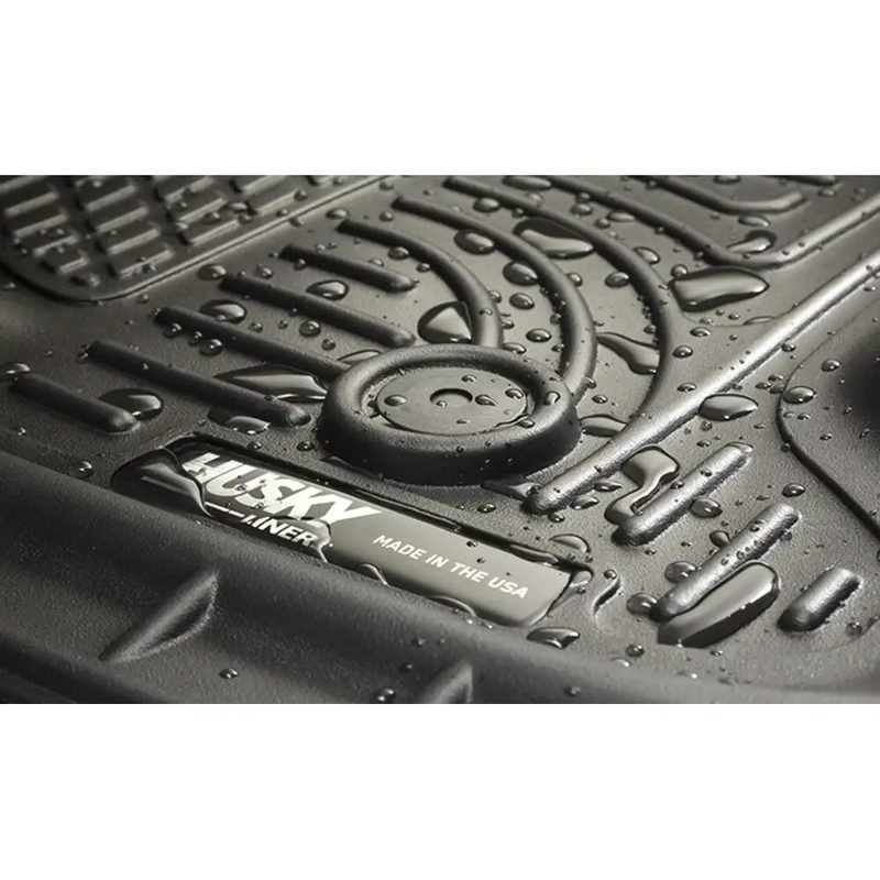 Tapetes Husky Weatherbeater 1ra y 2da Fila color Negro para Hilux 16 - 26