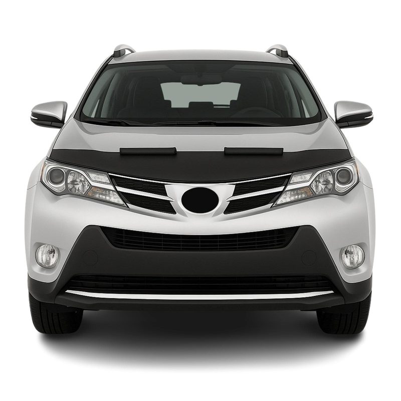 2013-2015 Toyota RAV4 Car Bonnet Mask Hood Bra Black 1 Pc