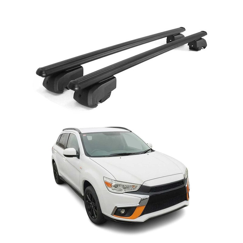 2011-2021 Mitsubishi RVR Roof Rack Cross Bars Black