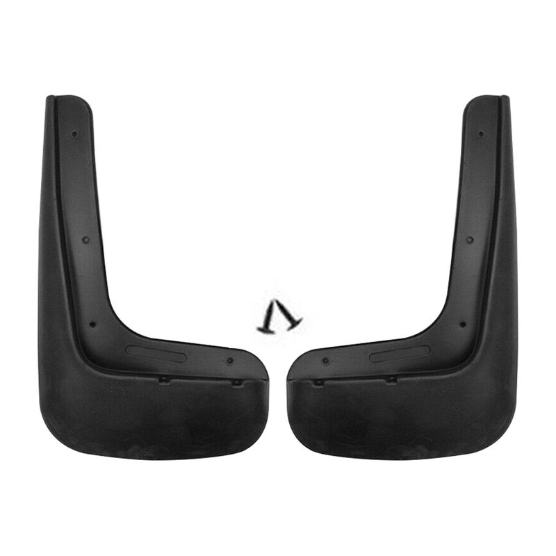2015-2019 Ford Edge Mud Guards Splash Mud Flaps Black 2 Pcs