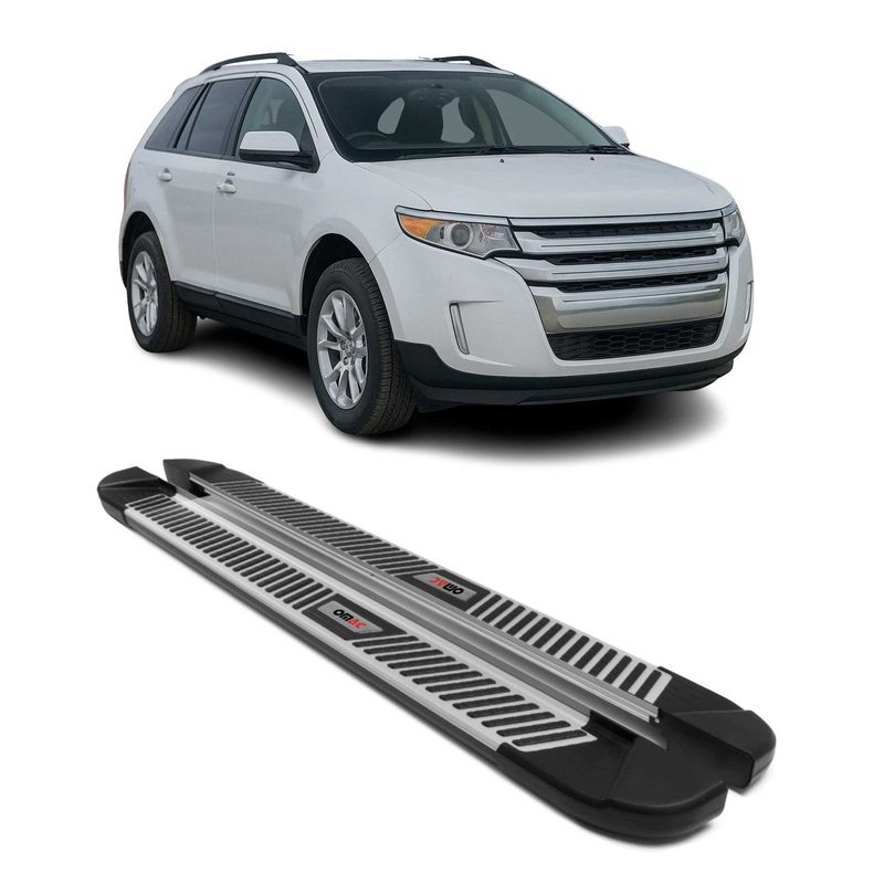 2007-2014 Ford Edge Nerf Bar Side Step Running Boards Alu 2x