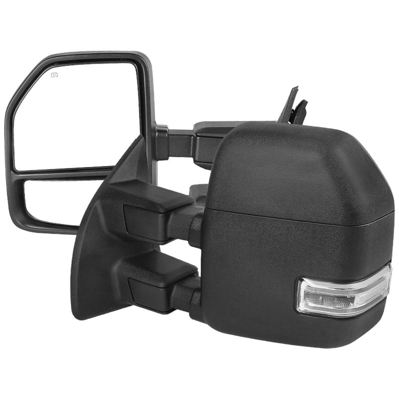 1999-2016 Ford F-250/F-350/F-450 Heated Towing Mirrors Clear Lens Turn Signal