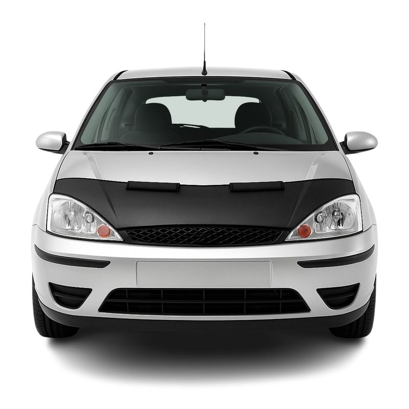 2000-2004 Ford Focus Car Bonnet Mask Hood Bra Black 1 Pc