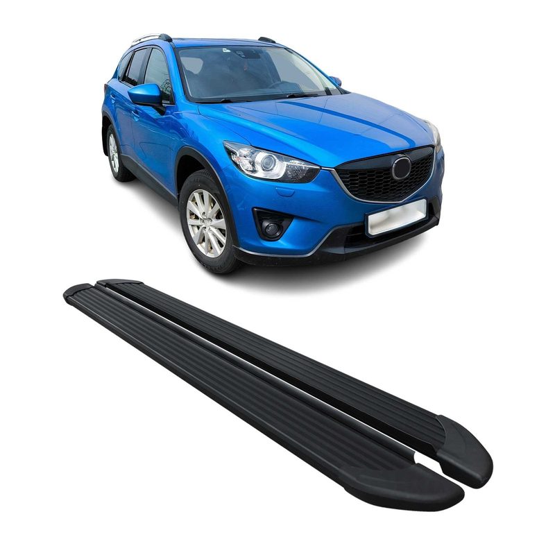 2013-2016 Mazda CX-5 Running Boards Side Steps Black