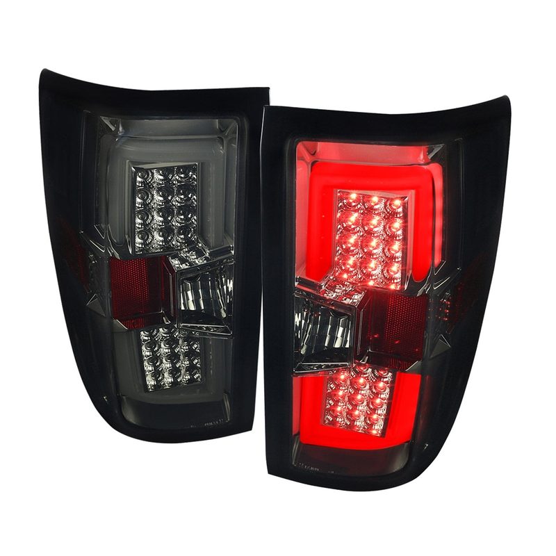 2014-2018 Chevy Silverado 1500 2500HD/Sierra 3500HD LED Tail Lights Smoke